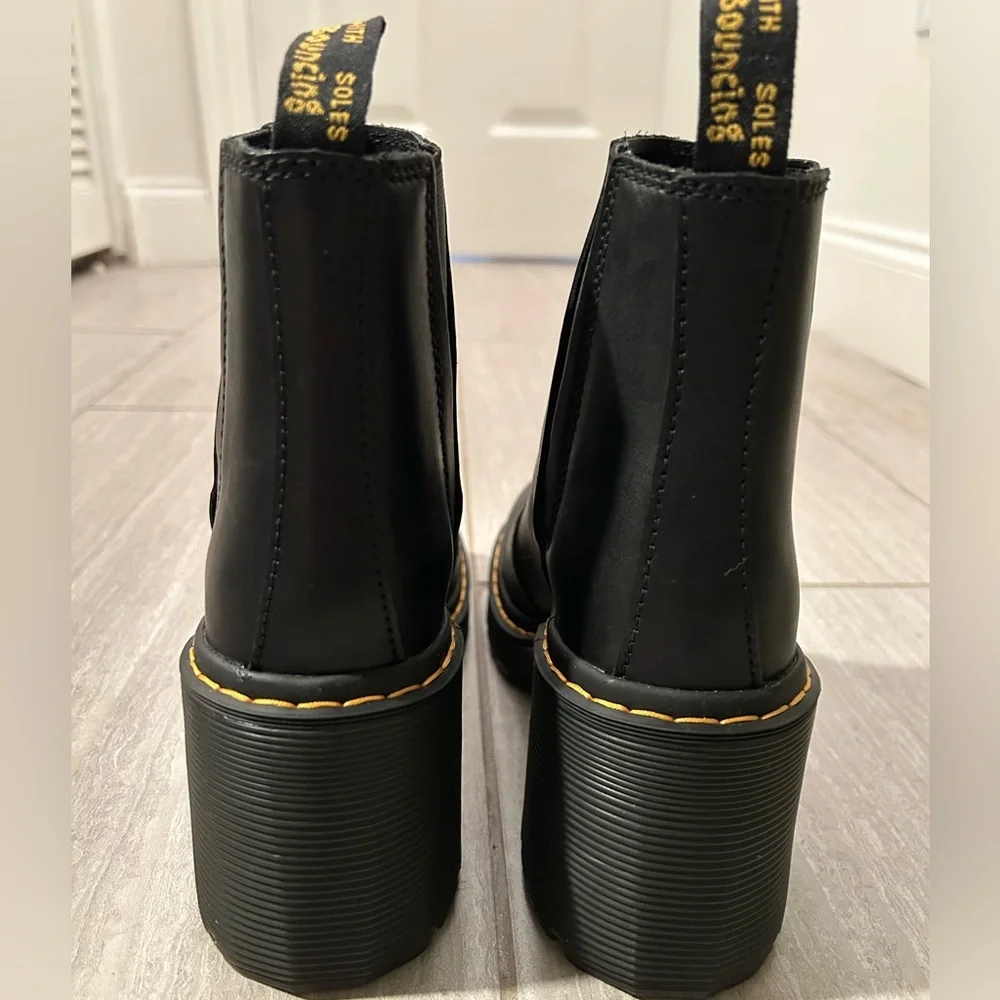 New Dr Marten Spence Heeled Boots - Picture 5 of 9